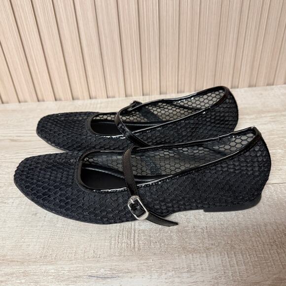 Open Edit Desi Mary Jane Mesh Women's Flats – Size 7.5 - Picture 3 of 10